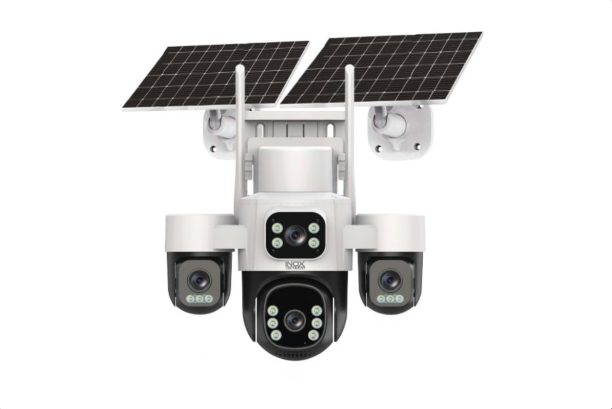  INOX-X14 4LENS ESİM SOLAR KAMERA (KOLİ 12 ADET)