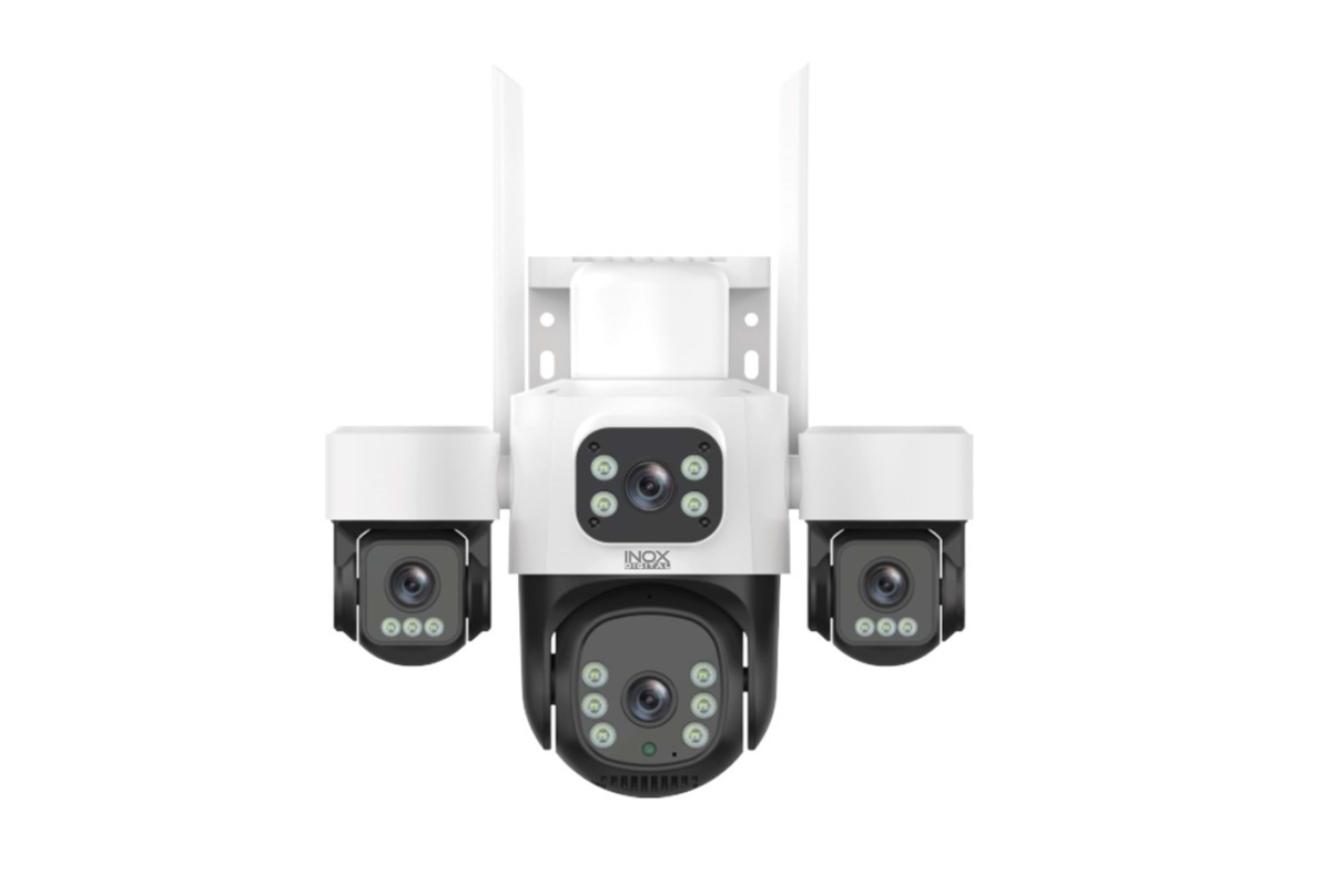 INOX-X114 4X3MP DÖRT LENSLİ WİFİ PTZ KAMERA (KOLİ 12 ADET )